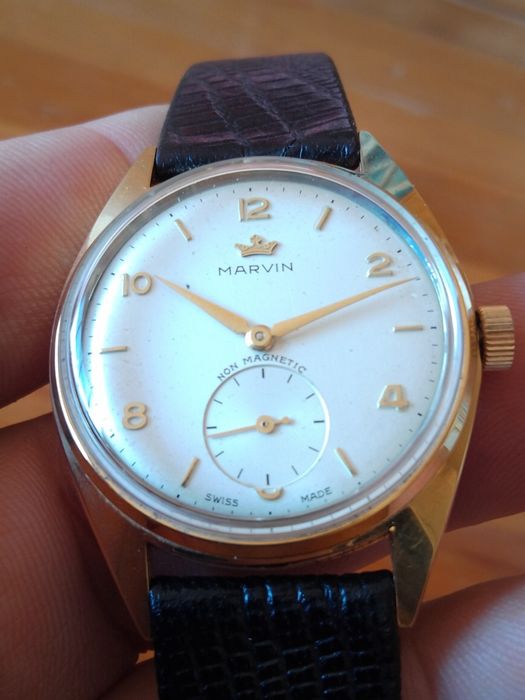 Relógio Marvin small seconds (34 mm)