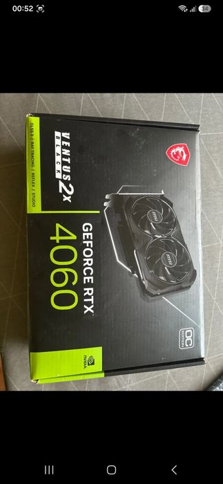 Plaça gráfica Ventus rtx 4060 8gb
