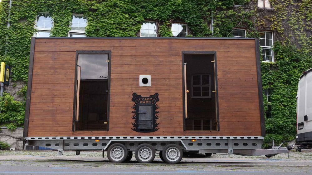 Sauna ogrodowa / sauna wewnętrzna / balie / Tech-Mat x Czary Pary