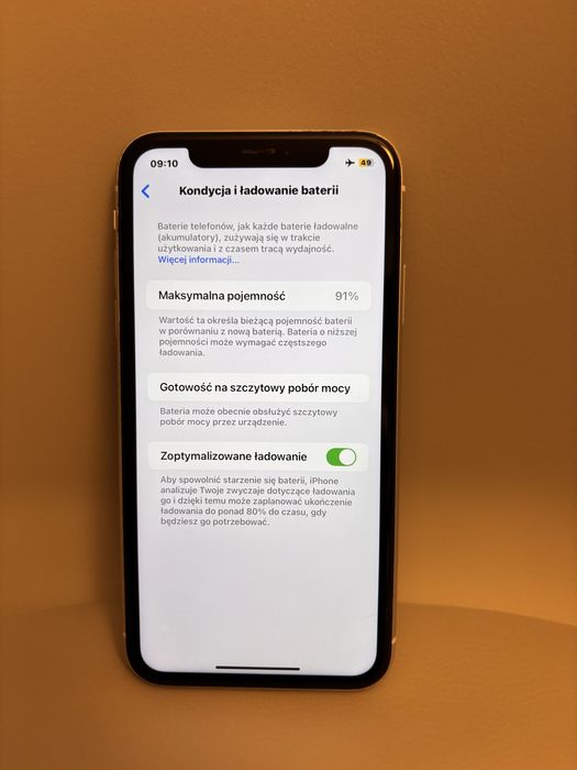 Apple Iphone XR 128GB bateria 91%