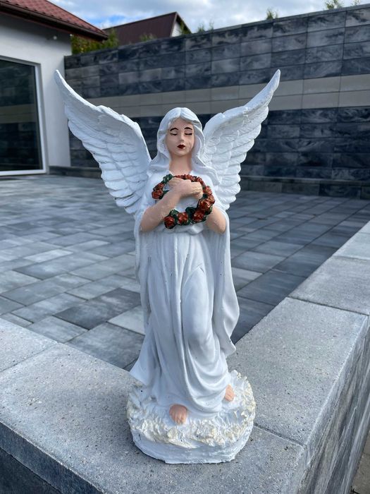 Aniołek figurka figurka na grób figura betonowa anioł figury cmentarz