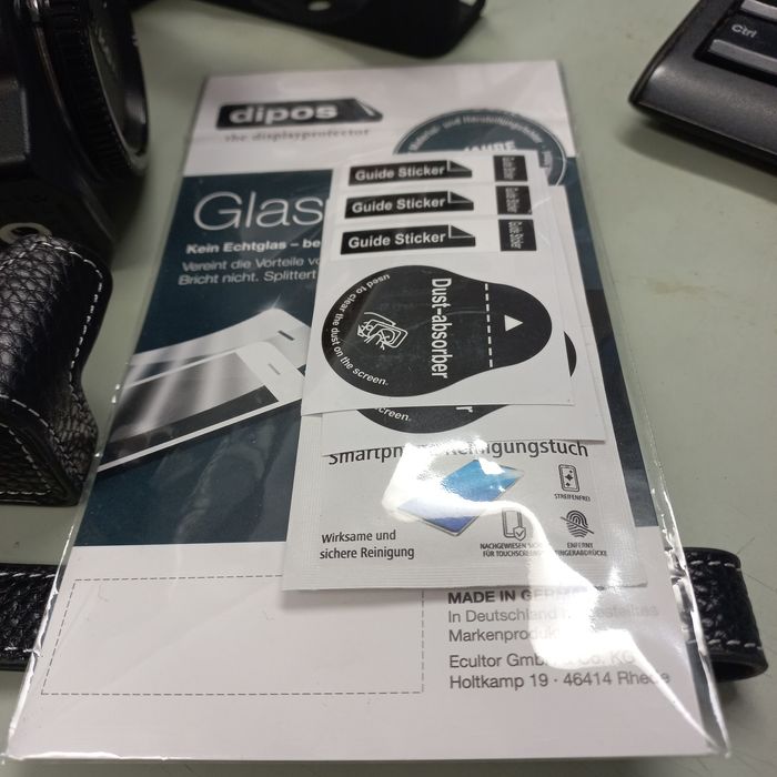 Capa em pele para nikon Z50 II+ protetor ecran