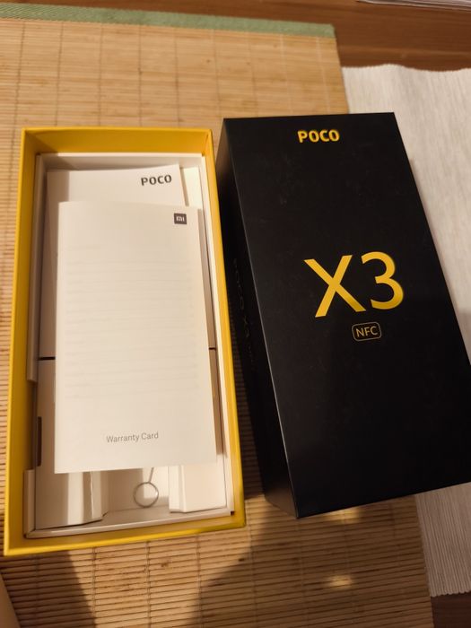 POCO X3 NFC telefon + pudełko