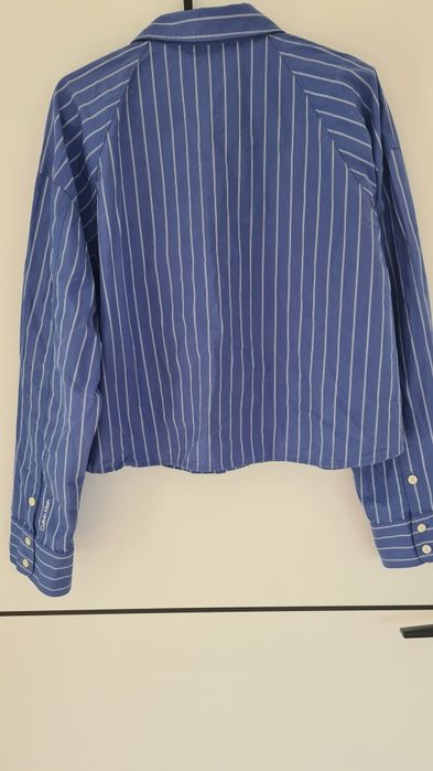 Koszula Calvin Klein paski krótka oryginalna S