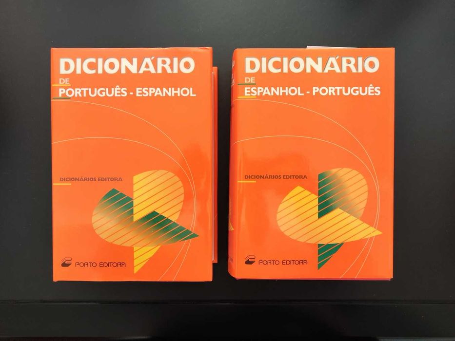 Conjunto de 5 Dicionários Porto Editora - Português, Inglês e Espanhol