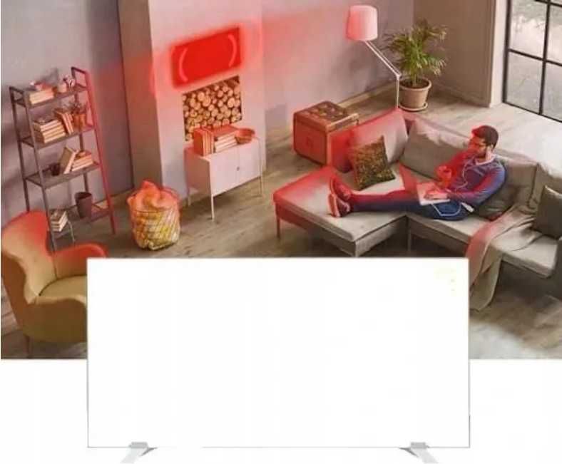 Grzejnik 1200W na podczerwień promiennik  DOTYK PILOT WIFI PANEL IR