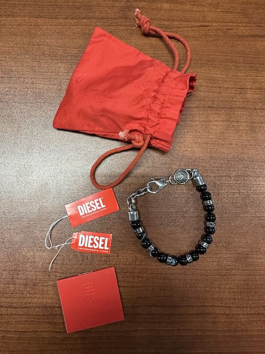 Bransoleta Męska, Diesel DX (Czarna)