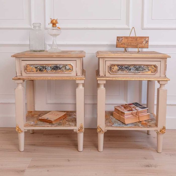 Par de Mesas Carta de Inverno