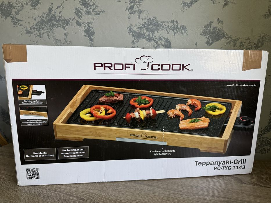 Гриль тепаньякі Profi Cook