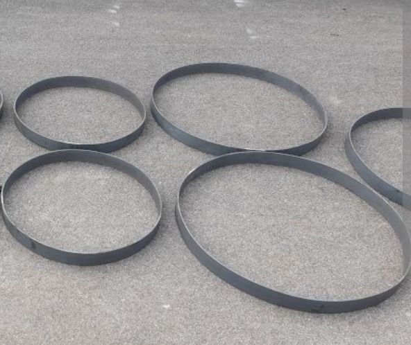 Koło z blachy fi 800 x3mm szerokości 250mm. Okregi z płaskownika