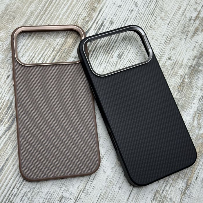Чехол Kevlar Carbon Style MagSafe на iPhone 17 Pro Max/ 17 Pro/ 17 Air Чохол
