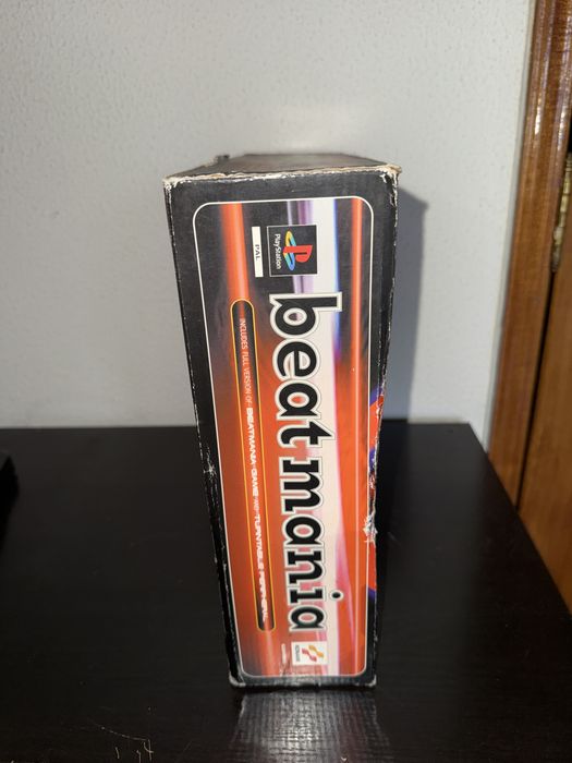 Controlador Beatmania PS1 + Jogo com Caixa