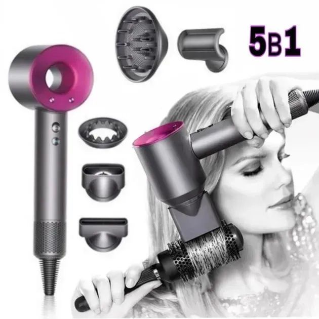 Фен для волосся Supersonic HD03 Pink