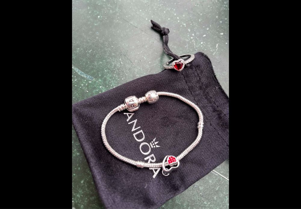Pulseira anel pandora