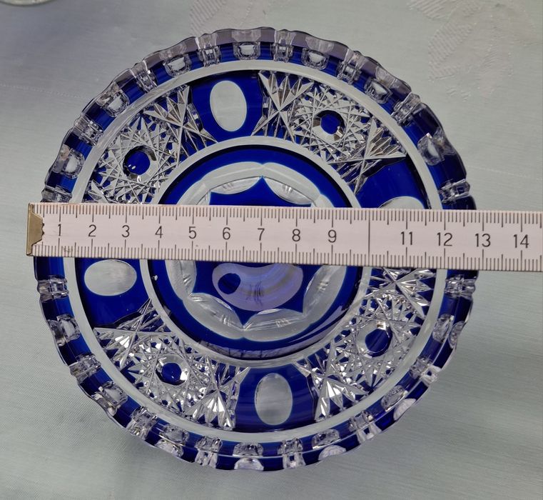 Вази кольоровий кришталь