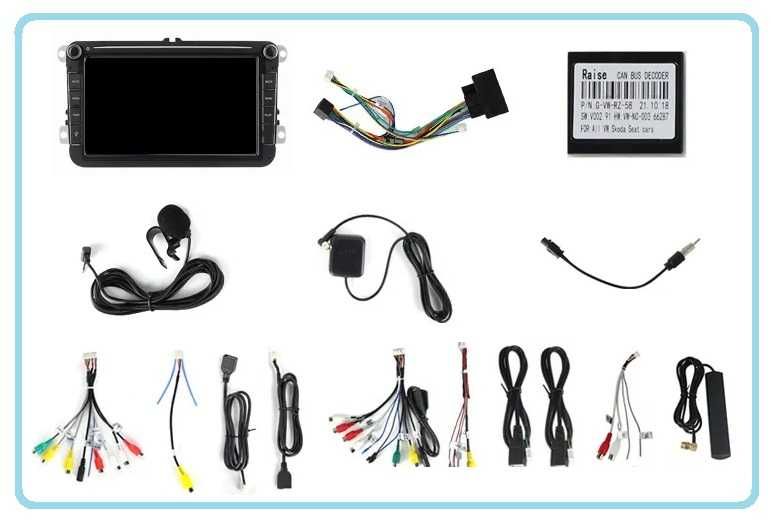 Магнітола Volkswagen, Skoda, Seat Android, USB, GPS, 4G, CarPlay!