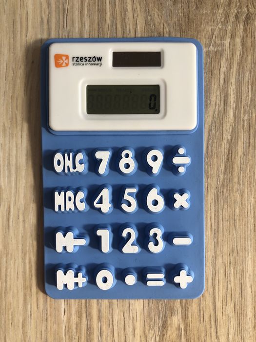 Kalkulator sylikonowy nowy