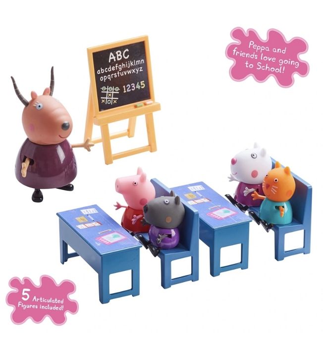 Акція! Школа свинка Пеппа Peppa pig school hasbro