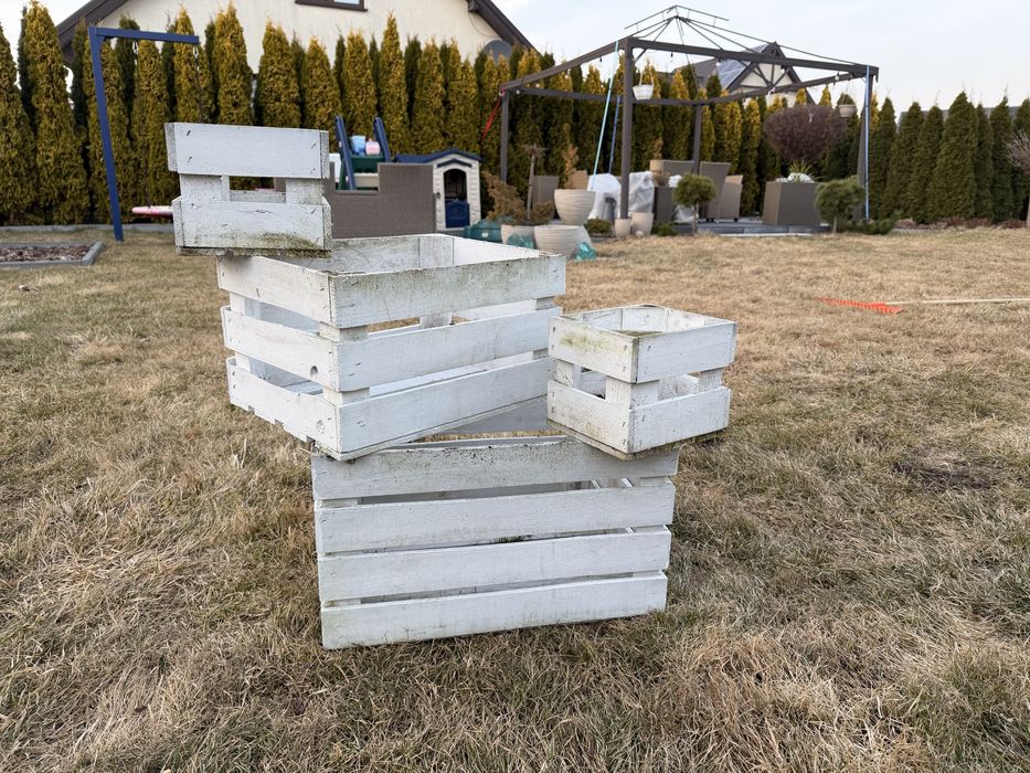 Drewniane skrzynki polecam