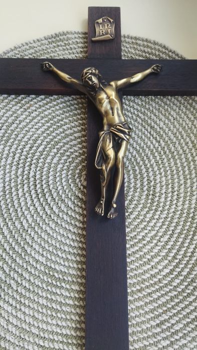 Cruz de Madeira muito antiga com aproximadamente 41 cm de altura €14