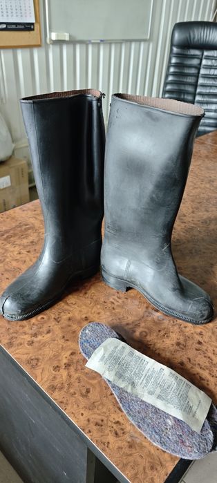 Чоботи гумові. Часів СРСР. 1979 року випуску. Розмір 40 Стан нові