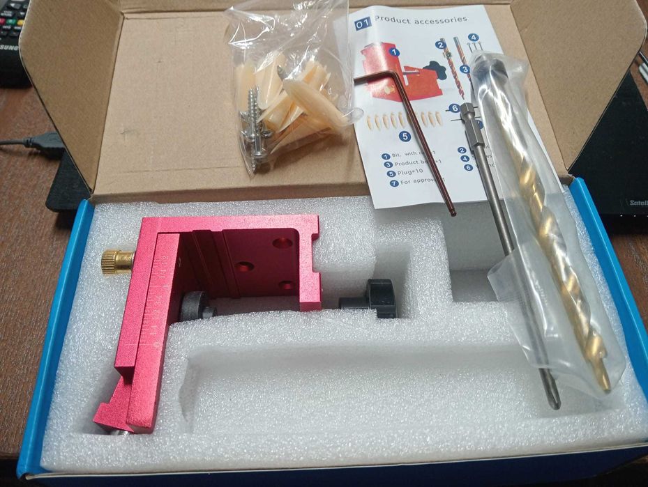 Guia de Furos Inclinados (Pocket Hole Jig)–Posicionador Profissional