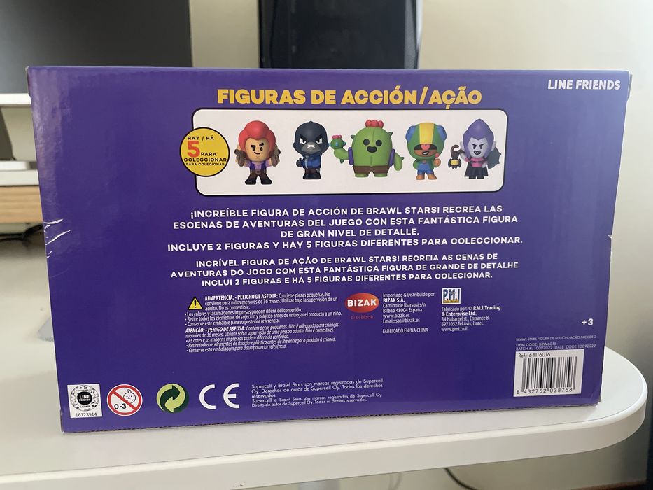 Figuras Brawl Stars 2X