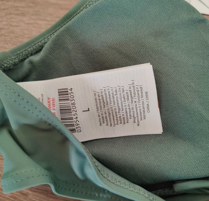 Top Biquíni Up verde "NOVO"