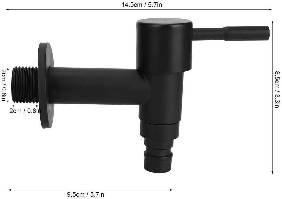 G1/2 cala męska pralka kran naścienny balkon mop zlew kranik ogród