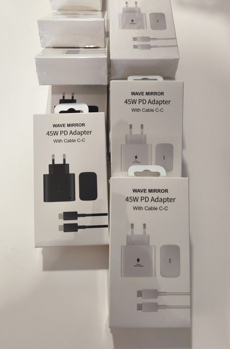 Carregadores fast charger 45w - novos