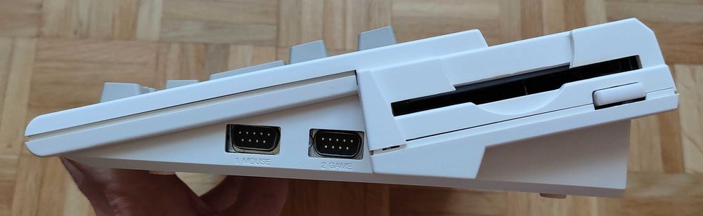 A600 cf amiga rev pcb 1.5 ver uk box 100% oki commodore oryginał retro