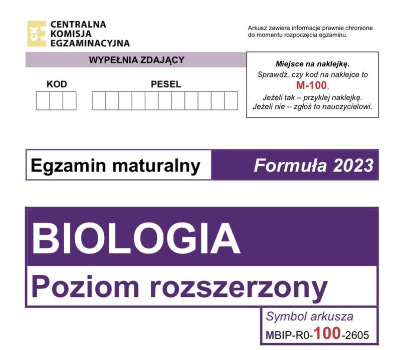 Korepetycje Biologia/Chemia poziom rozszerzony