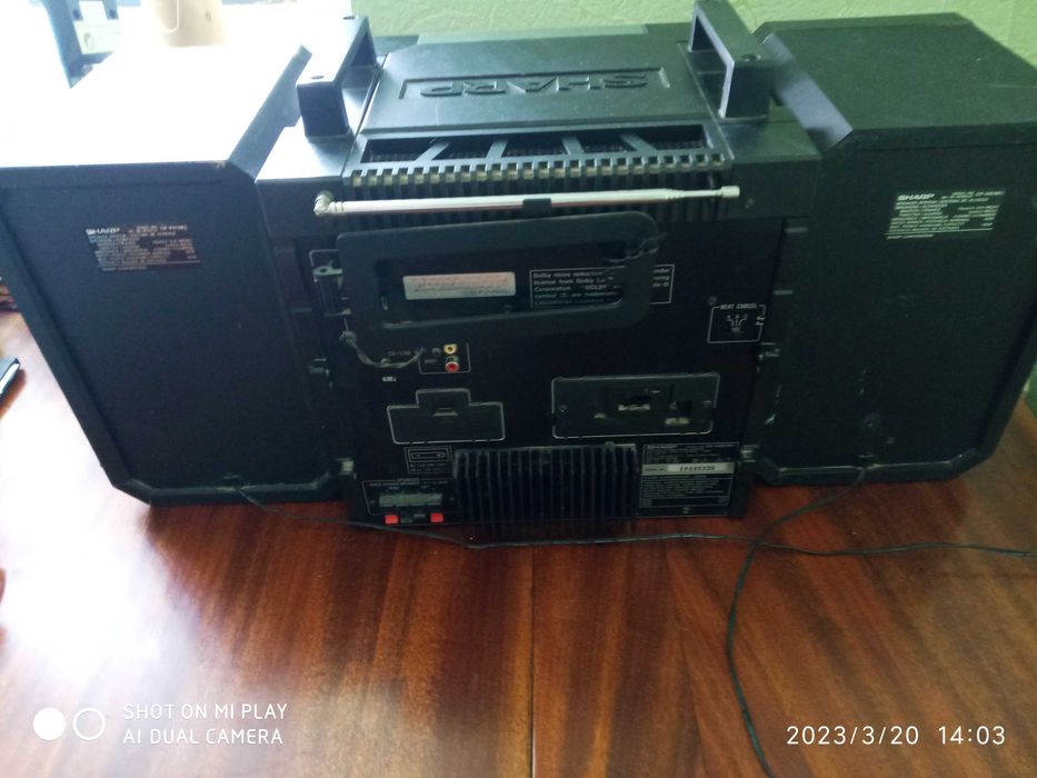 музикальний центр шарп-gx-68z