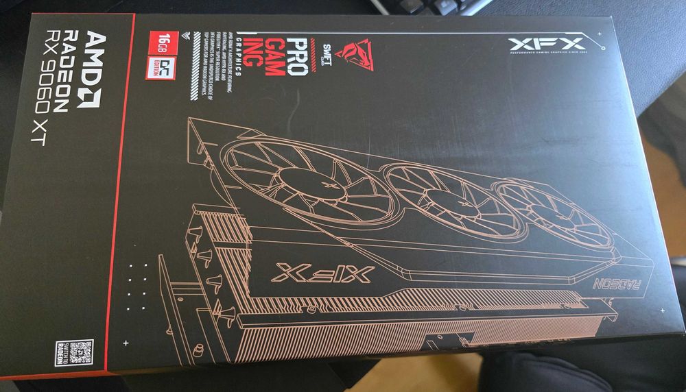 XFX Radeon RX 9060 XT Swift OC Triple Fan Gaming Edition 16GB GDDR6