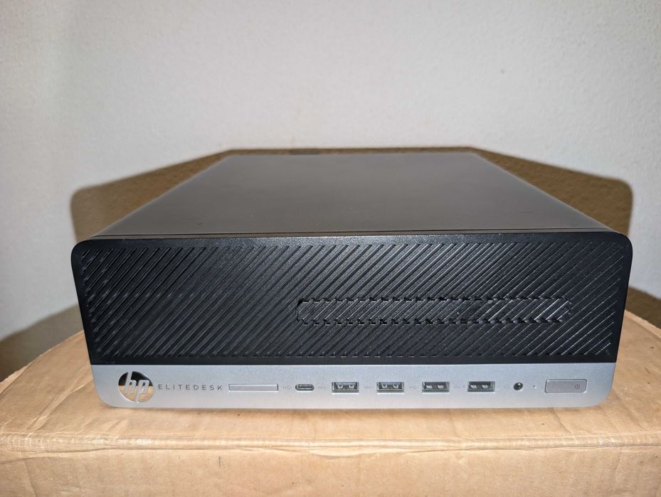 Computador Desktop HP Elitedesk Ryzen-2700/32gb/256gb/R7-340