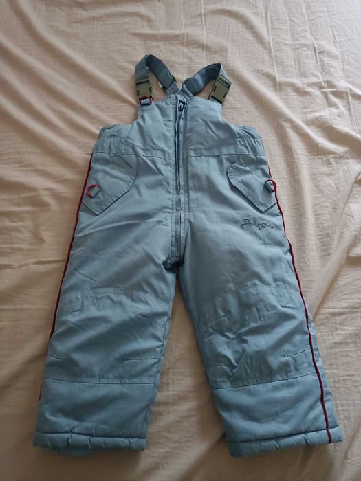 Grube spodnie zimowe rozmiar 98
