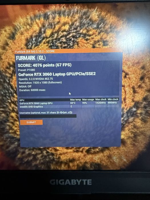 Ноутбук Gigabyte G5 (i5-11400H / 32 ГБ / 512 ГБ SSD / RTX 3060)