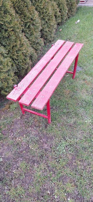 Ławeczka przed dom