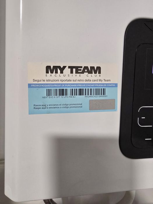 Esquentador a gás ventilado ARISTON NEXT EVO X OFT 12L BUTANO PROPA