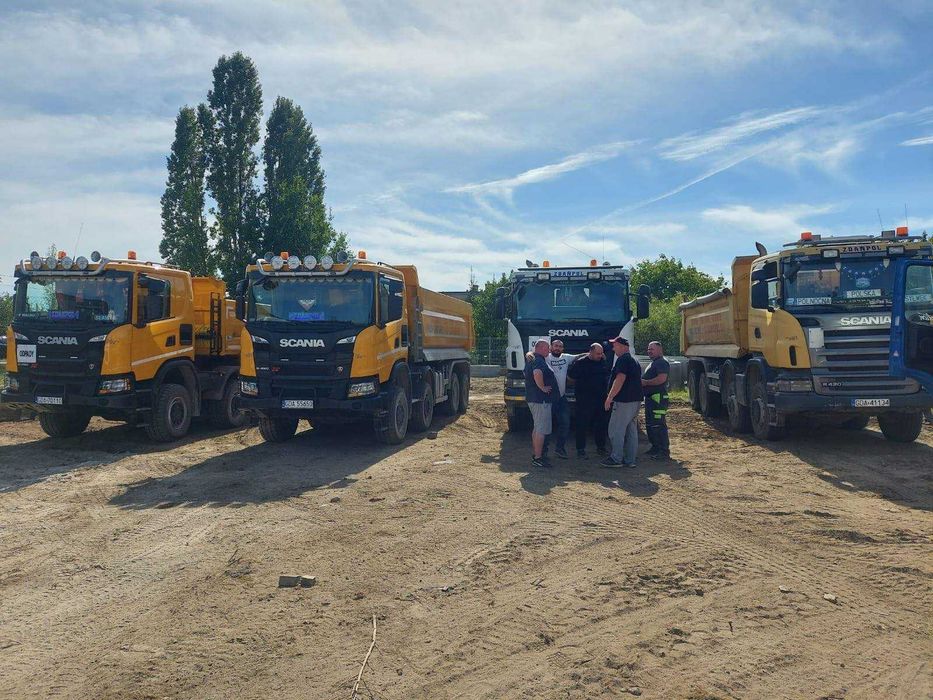 Usługi Koparka Wykopy Rozbiórki Transport Żwirownia Piasek Czarnoziem