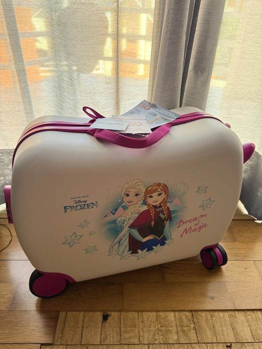 Mala de viagem infantil Disney Frozen – 4 rodas