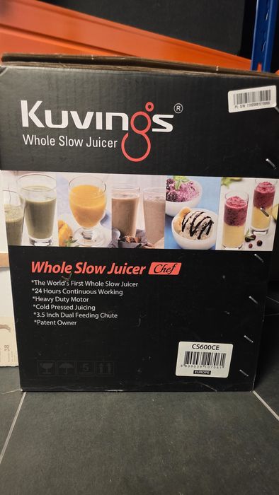 KUVINGS - Wyciskarka CS600 Chef