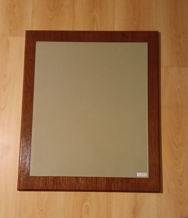 lustro łazienkowe Cersanit Sevilla orzech wiszące na ścianę