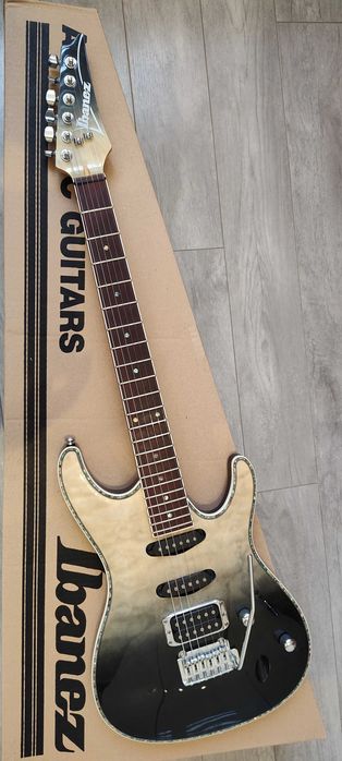 Ibanez SA360NQM - BMG  Black Mirror Gradiation - jak nowa
