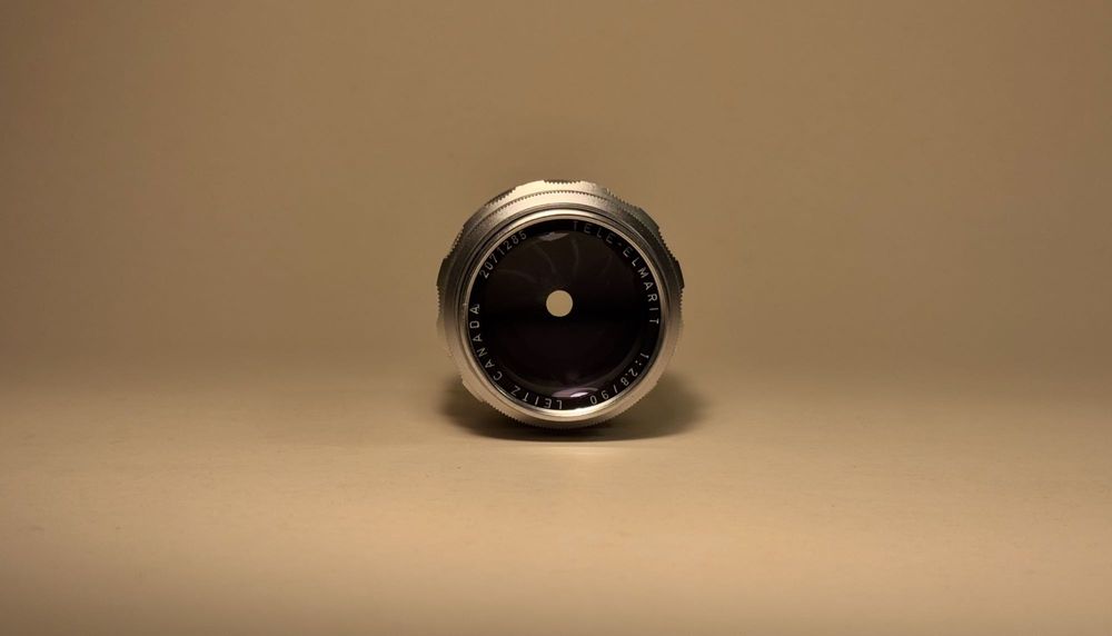 Leica Leitz Tele-Elmarit 90mm f/2.8 M Mount Chrome “Fat” Canada + UV