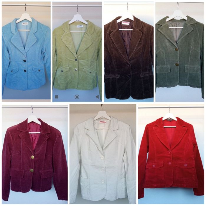 Blazer-style coats – elegant and understated – sizes L and XL