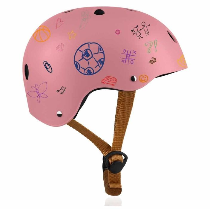 Kask Rowerowy Dziecięcy Lionelo Helmet Ozdabianie Kredą Lub Pisakami