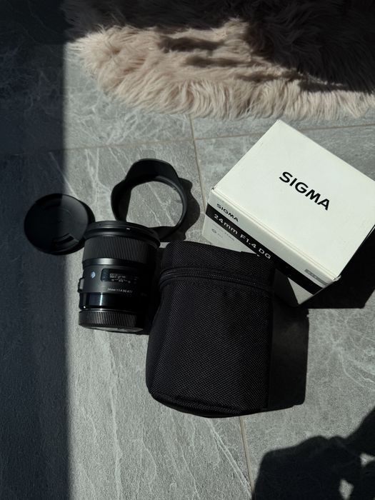 Sigma 24 1.4 art canon ef