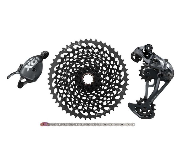 Групсет SRAM X01 Eagle 12-speed Upgrade Kit 10-50T, Lunar, Red