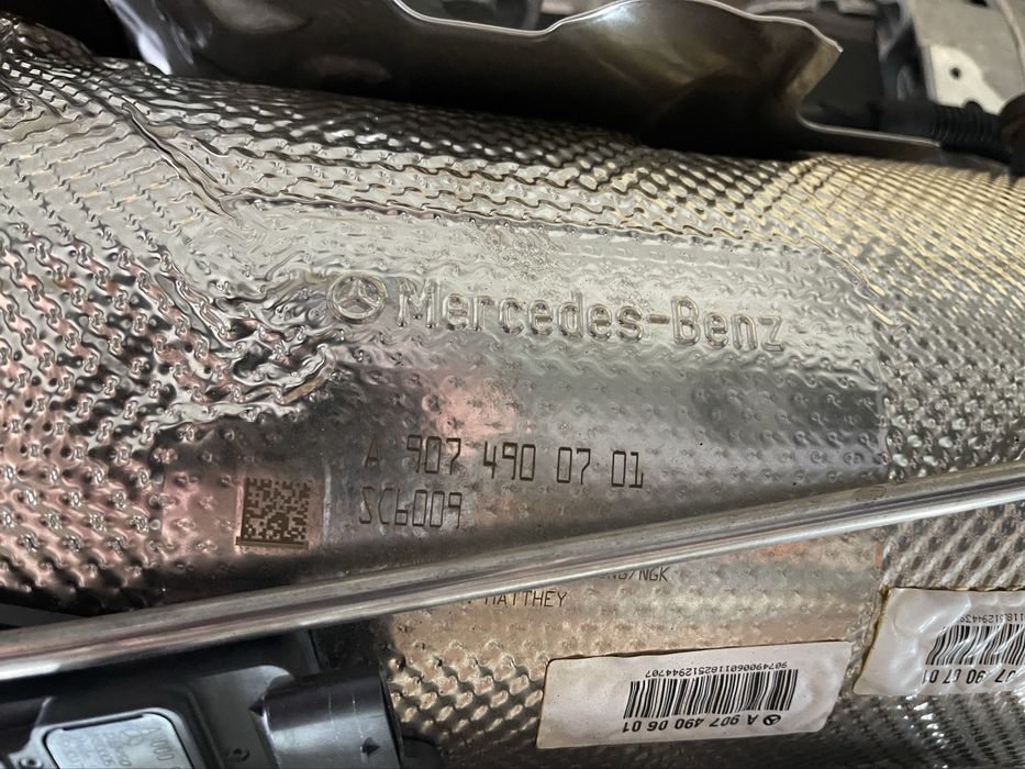 Каталізатор сажевий фільтр Mercedes Sprinter 2.0CDI  W907 OM654 (5тис.км)